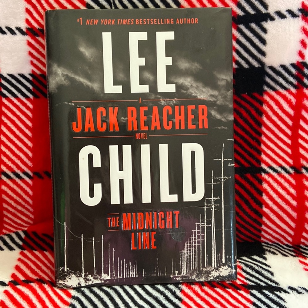 Lee Child Hardback Book “The Midnight Line” A Jack Reacher Novel